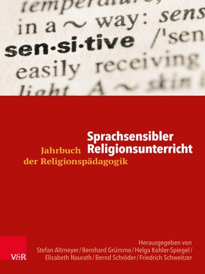 cover image of Sprachsensibler Religionsunterricht